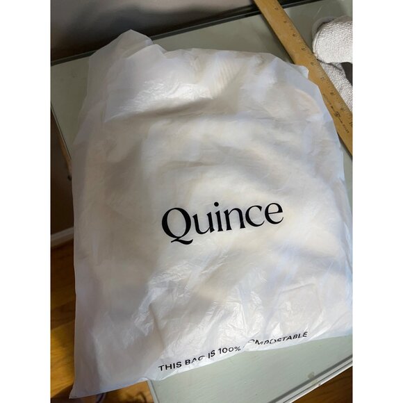 NWT Quince Cashmere Polo Sweater Ivory Mongolian Luxury Pullover Womens M - Picture 10 of 10